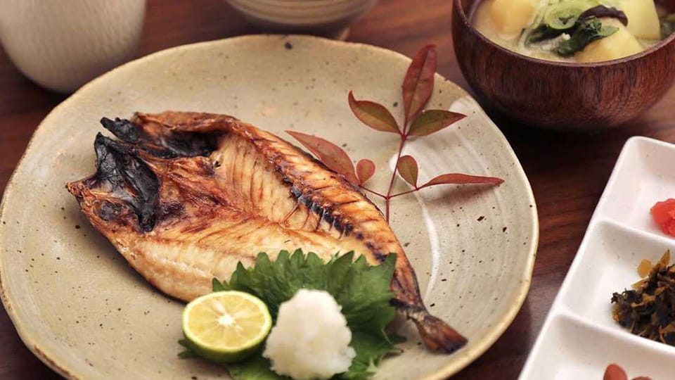 焼き魚の定食